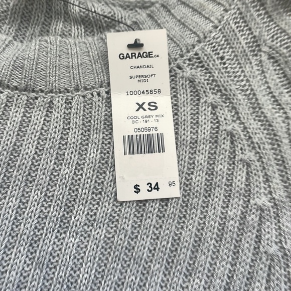 Garage ribbed sweater NWT - Picture 3 of 3